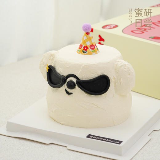 P025“墨镜修狗”立体卡通蛋糕 商品图2