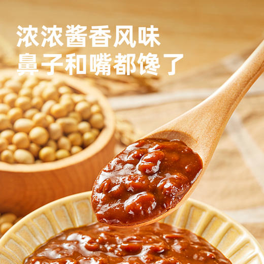 海天有机黄豆酱300g 怎么拌都好吃 挤挤装 商品图3