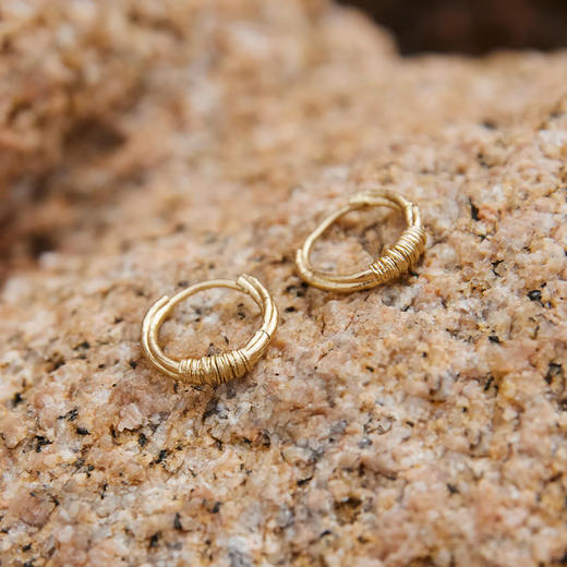 北京仓｜Agapee-SYRMA-24k镀金 耳环［法国设计师］ 商品图1