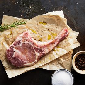金华两头乌战斧猪排 JinHua Tomahawk Pork Chop 200g/袋