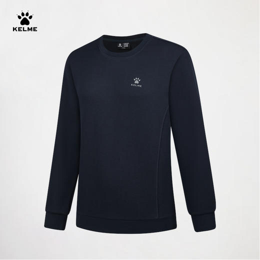 卡尔美2024秋季新款方寸之间系列男士圆领卫衣6437TT1040 商品图3