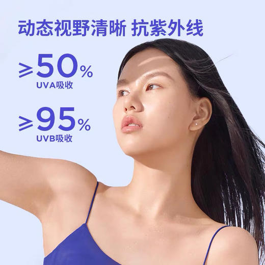 MOODYBLUE隐形眼镜月抛2片舒适水润透氧水凝胶镜片 商品图2