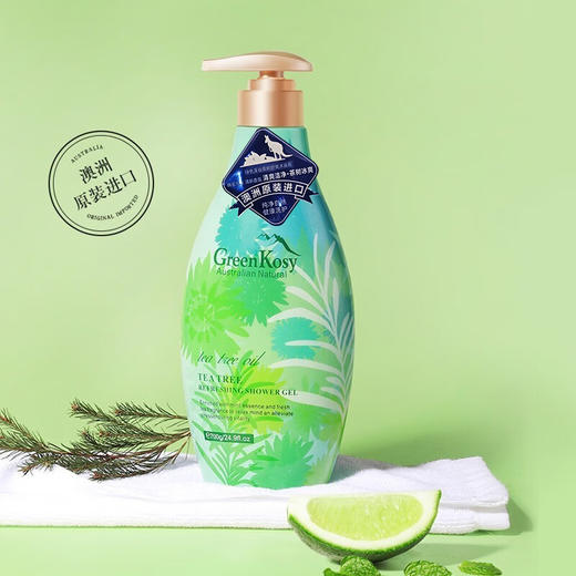 澳大利亚进口绿色溪谷沐浴露700g  【茶树舒爽I 橙花亮肤型】 商品图3