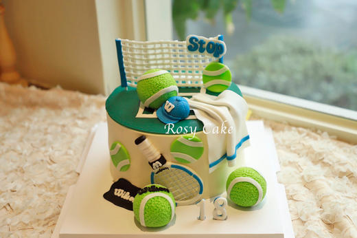 网球蛋糕数字款 商品图0