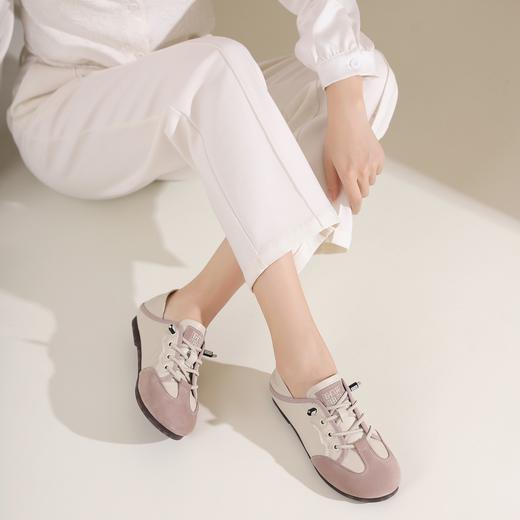 西村名物2024年秋季新款超轻系带舒适百搭休闲鞋X24CM38761 商品图2