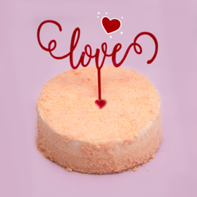 七夕节「痴缠」双层芝士蛋糕