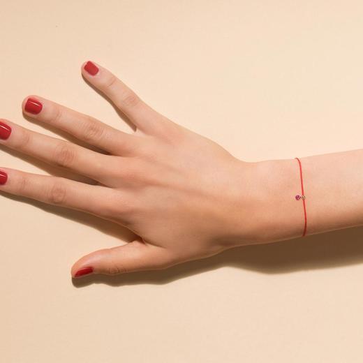 北京仓｜La Brune et La Blonde-BB-0.15克拉红宝石 18K玫瑰金 手链［法国设计师］ 商品图5