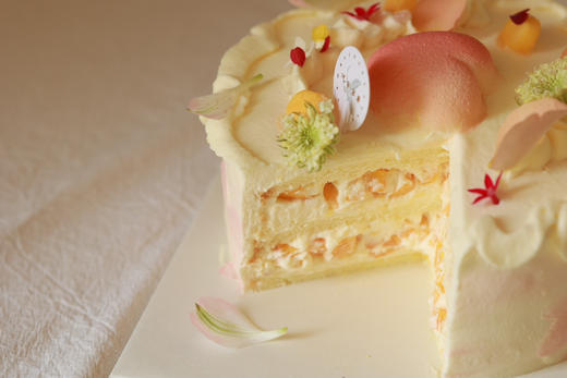 七夕限定｜黄桃奶油蛋糕 商品图3