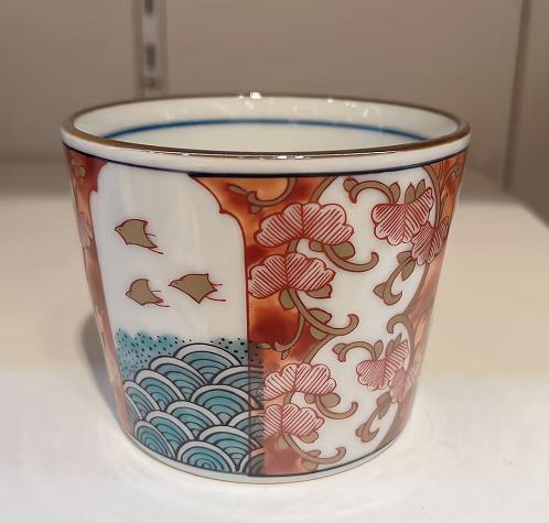 美浓烧日式古伊万马克杯两杯套装美浓烧古伊万五杯茶具 陶瓷杯子情侣个性手绘创意家用大容量350ml 商品图8