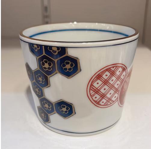 美浓烧日式古伊万马克杯两杯套装美浓烧古伊万五杯茶具 陶瓷杯子情侣个性手绘创意家用大容量350ml 商品图9