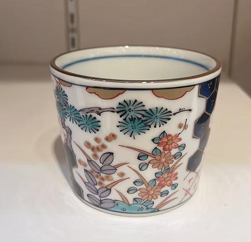 美浓烧日式古伊万马克杯两杯套装美浓烧古伊万五杯茶具 陶瓷杯子情侣个性手绘创意家用大容量350ml 商品图7