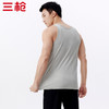 Threegun三枪 【高支新疆长绒棉】圆领男士无袖背心打底衫-30579A211 商品缩略图1