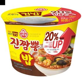不倒翁海鲜汤杯饭217.5g오뚜기 진짬뽕 컵밥