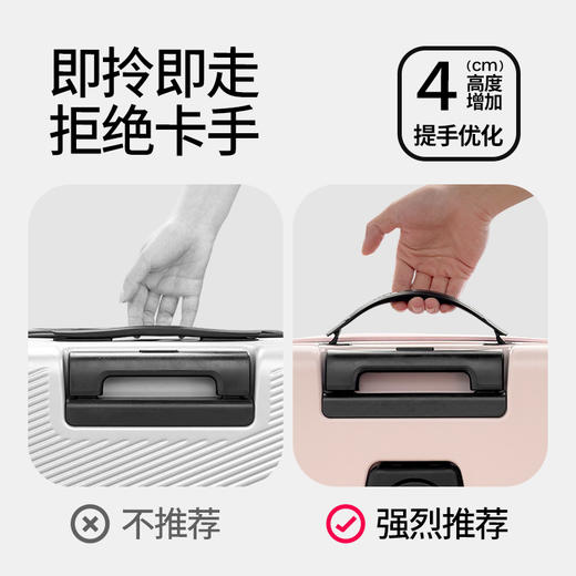 银座 x  Hello Kitty 联名系列大容量扩展拉链箱组合套装9389L系列 商品图4