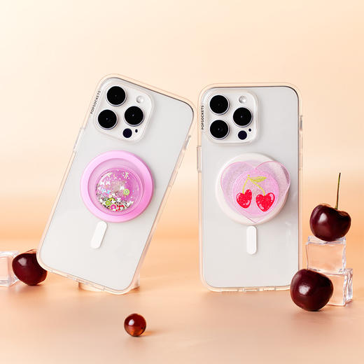 1【果味图鉴】MagSafe圆啪嗒-捏捏水果派对 MAGSAFE磁吸 Round圆啪嗒系列 紫色 食物 商品图1