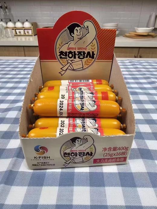 大力天将鳕鱼肠천하장사소세지오리지널25g 商品图0