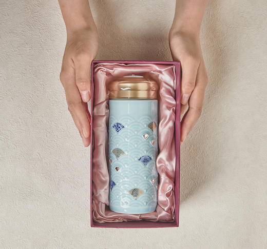 玲珑如意随身杯  双层330ml 商品图3