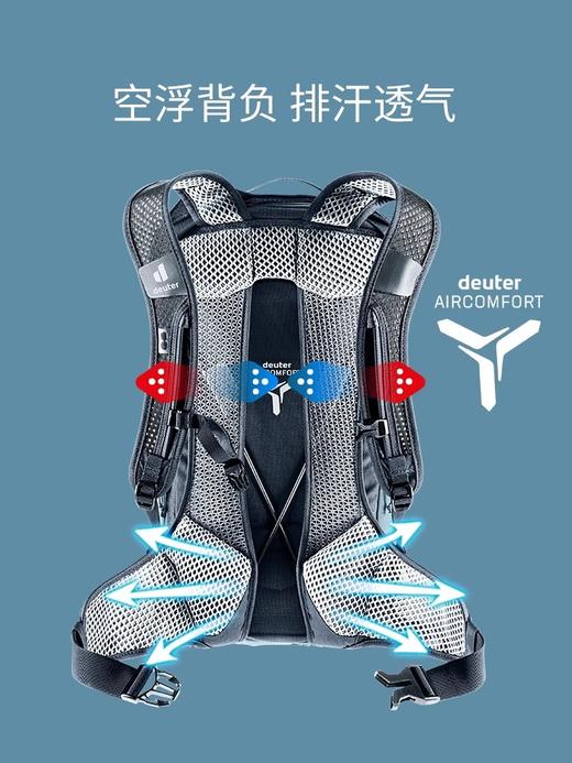 德国多特deuter雷神AIR户外骑行背包 防水空浮透气自行车双肩包 商品图1