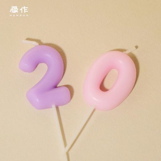 可爱糖果数字蜡烛 商品图2