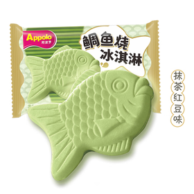 阿波罗鲷鱼烧抹茶红豆冰激凌95g/130267 层层美味过瘾搭配