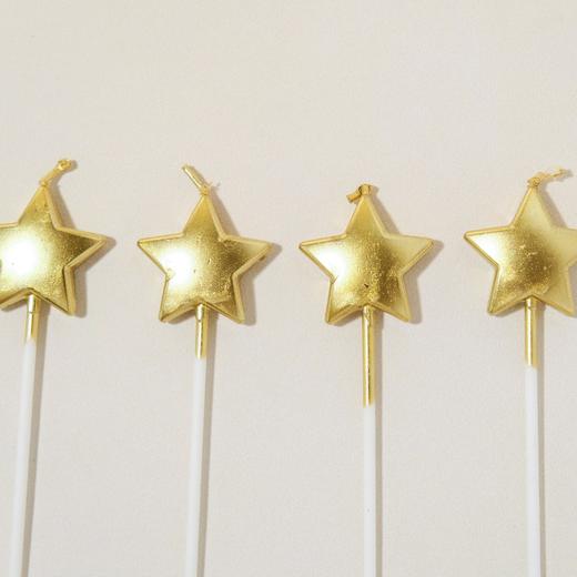 星星蜡烛4支装 商品图2