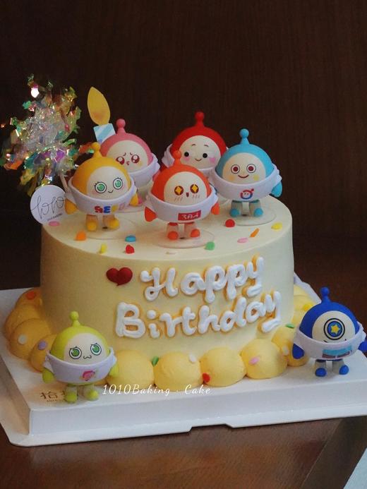 「蛋仔派对」公仔版·100%动物奶油（附图6寸·提前3小时预订） 商品图4