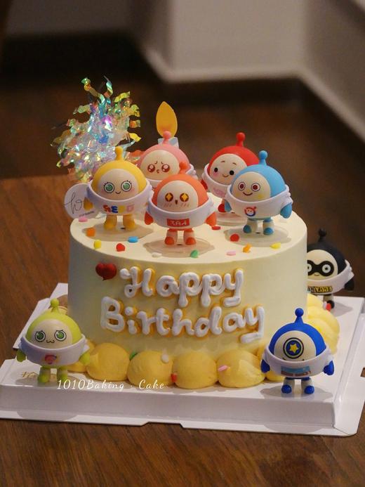 「蛋仔派对」公仔版·100%动物奶油（附图6寸·提前3小时预订） 商品图2