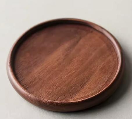 胡桃木杯垫款式二 商品图0