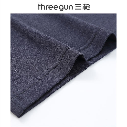 Threegun三枪 【维耐寒薄加暖】半高领男士长袖上衣打底衫-23429A0W1 商品图7