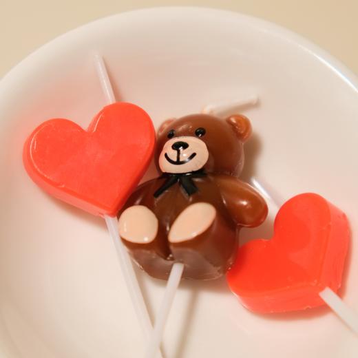 爱心小熊蜡烛配件包 商品图3