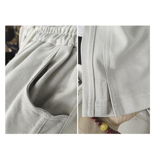 纯棉女士直筒裤休闲阔腿裤春夏秋款YXSX50204 商品图4