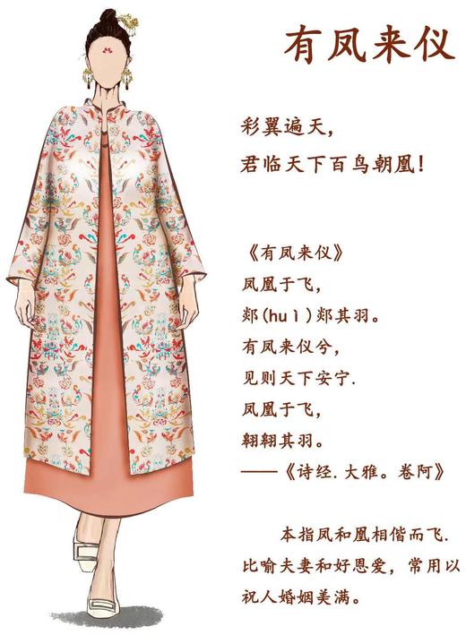 【抖音专属】有凤来仪 V领连衣裙（24807880-涅槃重生） 商品图4