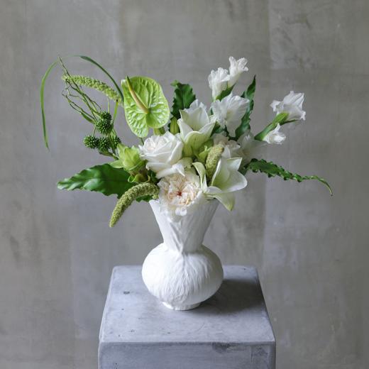 珍珠与翡翠 Pearl White & Emerald Green 商品图0