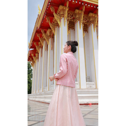 【2026东衣作】中式立领外套（24805927琉璃·宋锦） 商品图2