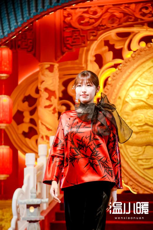 独坐幽篁-圆领套头衫（24808865Y-墨竹） 商品图3