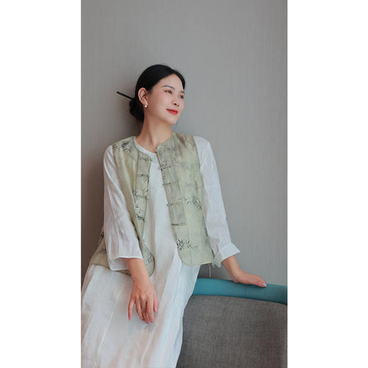 【抖音专属】马甲（24704846-黄粱） 商品图3