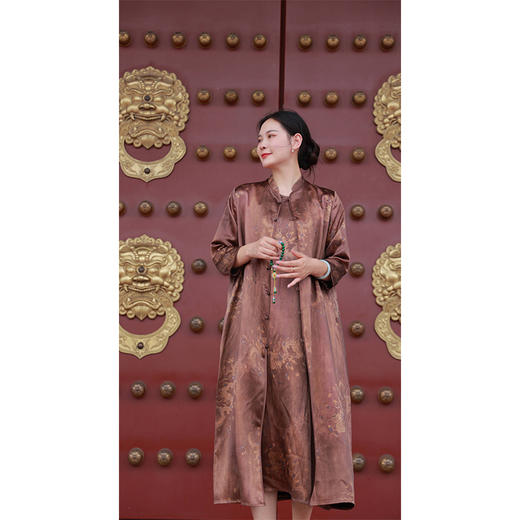 【2025门店同款】玄策-衬衫连衣裙（24707366-金垺） 商品图1