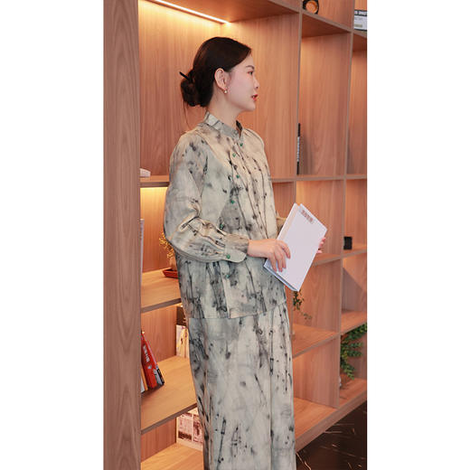 【抖音专属】墨影-阔腿裤（24709699-香皮） 商品图2