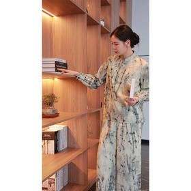 【抖音专属】墨影-阔腿裤（24709699-香皮）