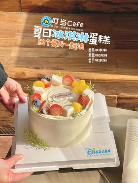 【夏日冰淇淋】香草冰淇淋蛋糕-这个夏天一起浪