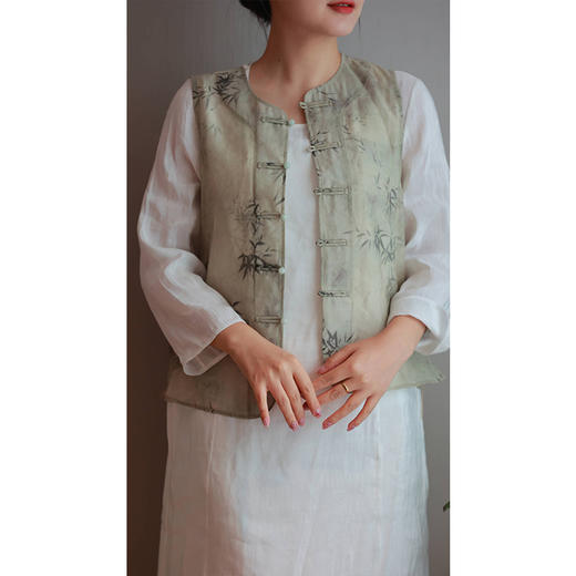 【抖音专属】马甲（24704846-黄粱） 商品图1