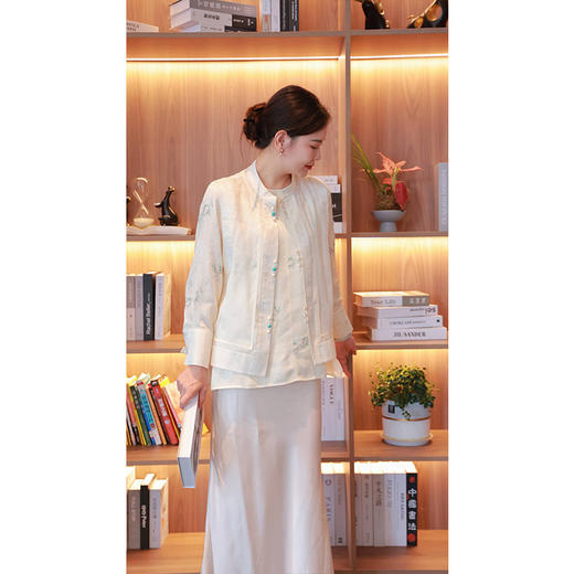 【抖音专属】拼接马甲（24704810-凝脂） 商品图1