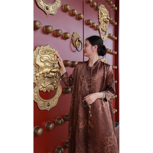 【2025门店同款】玄策-衬衫连衣裙（24707366-金垺） 商品图0