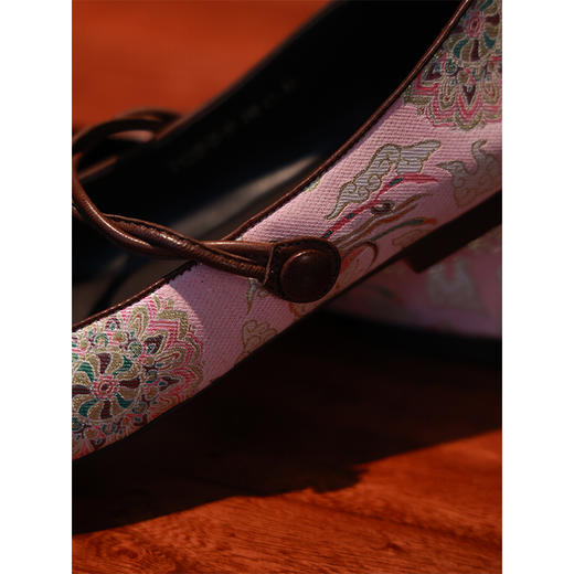 【抖音专属】女单鞋（21C25B-25-91-金粉色） 商品图3