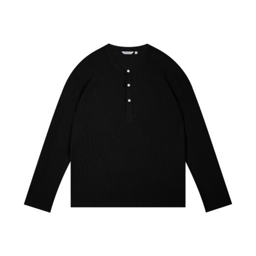 WassupHouse 亨利领长袖T恤 商品图5