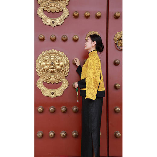 【抖音专属】云螭吟-半裙（23706361C-黑蛟） 商品图5