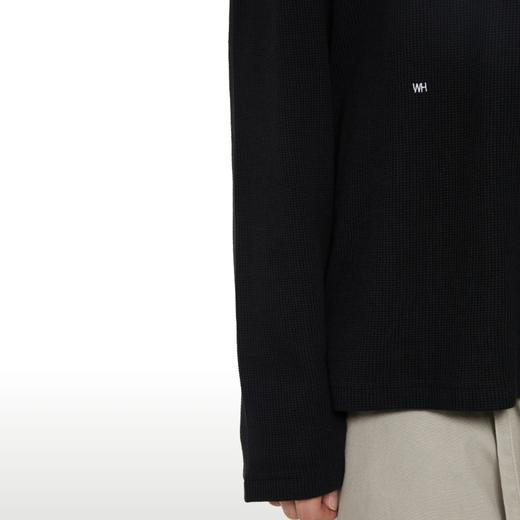 WassupHouse 亨利领长袖T恤 商品图4