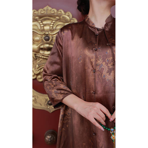 【2025门店同款】玄策-衬衫连衣裙（24707366-金垺） 商品图3