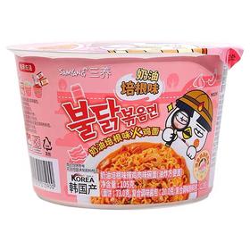 三养 火鸡奶油培根味碗面105g 삼양 불닭볶음면크림베이컨컵대105g