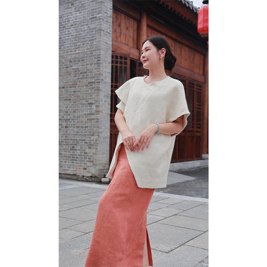 遇见敦煌-开叉半裙（24706757CY-飞天帔） 商品图0